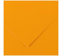 Feuille Vivaldi - 50x65cm -120g - Orange Fluo