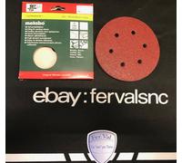 Feuilles Abrasives En Paquet De 5Pz. Auto-adhésives Diam.150 Mm Grains P60 P100