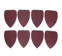 Feuilles abrasives multi-grains 40 pièces, tampons abrasifs à crochets et boucles 140x90mm avec 5 trous de poussière, pour le métal, le bois dur, l'aluminium et les surfaces