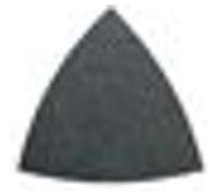 Fein Feuille abrasive triangulaire 80 mm grain K60 non perforée - lot de 50