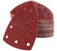 Feuilles abrasives triangulaires pour Bosch PSM 100A, PSM 160, PSM 200 AES, PSM 18, PDA 180, PSM 160 A/PSM 80/PRIO, 105 x 152 mm,