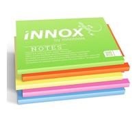 Feuilles Autocollantes Électrostatiques Pour Toutes Les Surfaces-Les Innovants Sticky Notes De Innox Sans Colle; Visualisez Et Remettez Vos Idées En Ordre: Multicolore,10x7 Cm,500 Feuilles