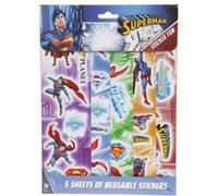 feuilles autocollantes Superman 5 pièces Multicolore G