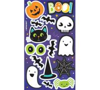 Feuilles d'autocollants Halloween Accessoires de fête