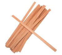 Feuilles de Cèdre Espagnol Bois de Cèdre, 40 Pièces pour Cigarette | 24x1x0,1 CM, Teinte Kaki, Arôme Riche et Allumage Rapide, Cave à Cigares