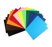 Feuilles de papier couleur A4 - Multicolore - 220 grs - 10 couleurs - Mixte - Créativité illimitée