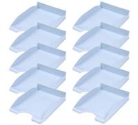Feuilles de papier de protection en polystyrène empilables, format A4, bleu pastel, lot de 10.