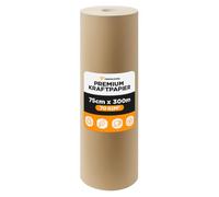 Feuilles de papier kraft 70 g/m² - 75 cm x 300 m - papier cadeau/papier d'emballage