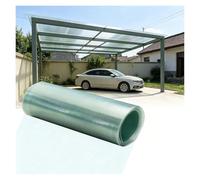 Feuilles de Polycarbonate Plaques Isolants de Serre Panneaux de Toiture Transparente Légers et Résistants à la Fragilisation pour Auvents Piscine, Cafés(1.2x3m)