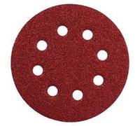 Metabo Feuilles abrasives auto-agrippantes Professional 125 mm P120 pour bois et métal 25 pièces