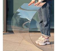Feuilles de toiture en polycarbonate transparent résistant aux UV - Bâche de rechange pour abri de jardin, serre, terrasse - Abri résistant aux intempéries (0,6 x 9 m / 2x29.5ft)
