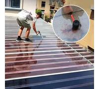 Feuilles en polycarbonate transparent pour serres, résistantes aux intempéries, panneaux de toiture transparents résistants aux UV, faciles à découper, remplacement du verre durable (0,6 x 2 m)
