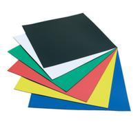Feuilles magnétiques, (L)150 x (P) 150 mm, assorti