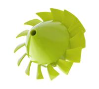 Feuilles souffrantes | Pièce de rechange suffisante | Ventilateur de feuilles robustes de 9,5 x 4,5 cm ABS durable pour jardin, pelouse, chemin, chemin et extérieur