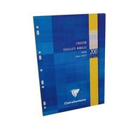 Feuillets Mobiles sous Etui A4 200 pages (50x4 Couleurs Assorties) Q.5x5