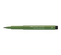 Feutre à dessin - Pointe pinceau - vert oxyde de chrome - Pitt Artist - Faber-Castell Vert