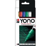 Feutre acrylique 'YONO', 0,5 - 1,5 mm, set de 6