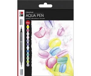 Feutre aquarellable Pen Graphix ICE ICE BABY, étui