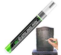 Feutre Argent Pierres Tombales, Stylo Peinture ArgentImperméable Inscriptions Pierre Tombale, Stylos Marqueurs Peinture Pierres Tombales, Stylos Marqueurs Base Huile Résistants UV Pierre Tombale