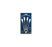 Securit Feutre-craie ORIGINAL SMALL – Pointe 1-2 mm – Blanc – Pour surfaces non poreuses – Lot de 4