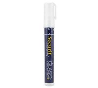 Feutre-craie WATERPROOF MEDIUM, blister de 2, blanc
