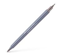 Faber-Castell Creative Studio Goldfaber Aqua Double marqueur gris chaud III Marqueur unique pour art, artisanat, dessin, croquis, maison, école, université, coloriage