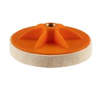 Feutre de polissage - NEO TOOLS - 125 x 20 mm - Laine naturelle - M14 - 5000 tr/min max