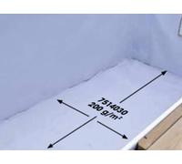 Feutre de protection pour sol de piscine Ubbink blanc L 2,0 x l 7,00 m