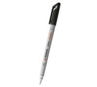 STABILO Lot de 5 Feutres pour Transaprent OHPen encre soluble Pointe fine noir