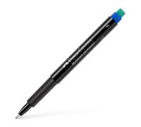 Feutre - Faber-Castell - Multimark - Indélébile - Pointe fine - Bleu