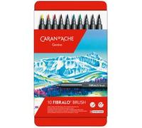Feutre FIBRALO Brush, étui métal de 10