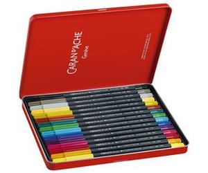 Feutre FIBRALO Brush, étui métal de 15