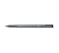 Feutre Fineliner - Staedtler - Pigment Liner - 0,5 mm - Noir - Lot de 1 unité