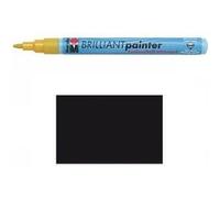 Feutre laque brilliant painter pte ogive 1-2mm noir marabu mr012131073 Noir G