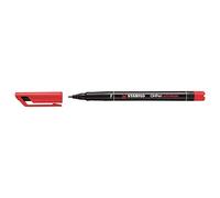 Marqueur permanent Stabilo OHPen pointe 0,7 mm - rouge