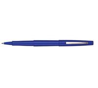 Paper Mate Flair Stylos feutres | Feutres de coloriage sans fuite à pointe moyenne (0,7 mm) | Encre bleue | Idéal pour écrirescrapbookingdessineretc. | Boîte de 12