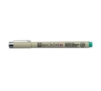 Feutre Pigma Micron 01 Sakura Pointe Extra Fine 0.25mm Vert
