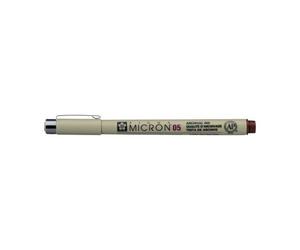 Feutre Pigma Micron 05 Sakura Pointe Fine 0.45mm Bordeaux