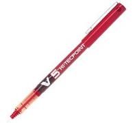 Pilot Pack 12 V5 Marker Rouge Enfants
