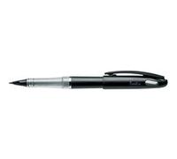 Stylo-feutre pentel tradio plume dessin écriture pointe polyacétate souple encre liquide noire rechargeable