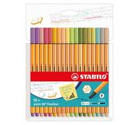 Feutre Point 88 Set Cocooning Et Nature 18 Pcs
