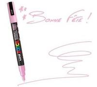UNI-BALL Marqueur Pte conique fine POSCA PC3M 0,9-1,3mm Rose Clair