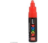 Posca Marqueur peinture PC-7M – Pointe large conique, encre inodore, couvrante – Rouge