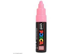 Marqueur peinture posca pc7m pointe large conique encre inodore couvrante miscible tous supports coloris rose