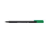 Feutre staedtler triplus fineliner 334 r pointe extra fine 0,3mm ergonomique coloris vert