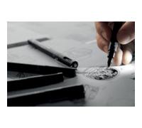 Feutre technique PIN PF 'Brush Art', set de 5