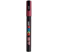 Uni-Ball Posca – Feutre PC-3M – Pointe conique fine – Bordeaux