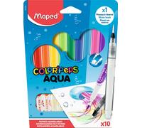 Feutres Aquarelle Avec Pinceau Et Réserve Multicolore TU