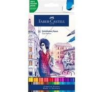 Faber-Castell – Marqueurs Goldfaber Aqua Dual – 18 couleurs – Étui
