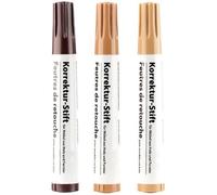 Feutres de retouche pour meubles en bois - AGT - 3 teintes - Réparez vos meubles en bois facilement